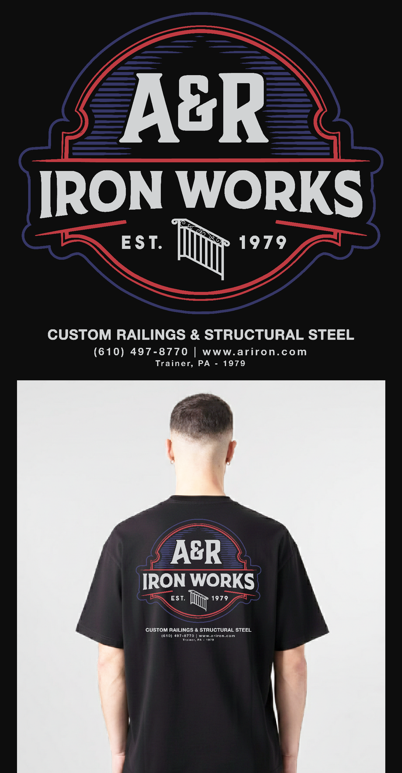 Design de T-shirt par yudaarahman pour A&R Iron Works | Design #36891517