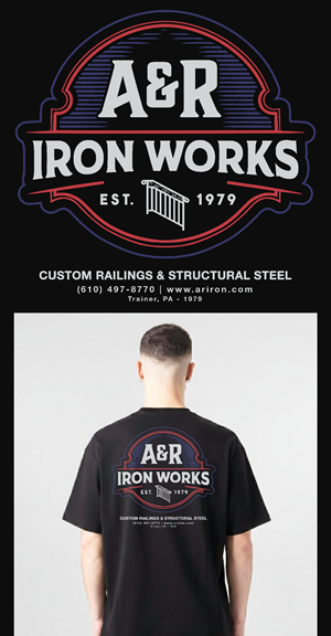 Design de T-shirt par yudaarahman pour A&R Iron Works | Design : #36891517