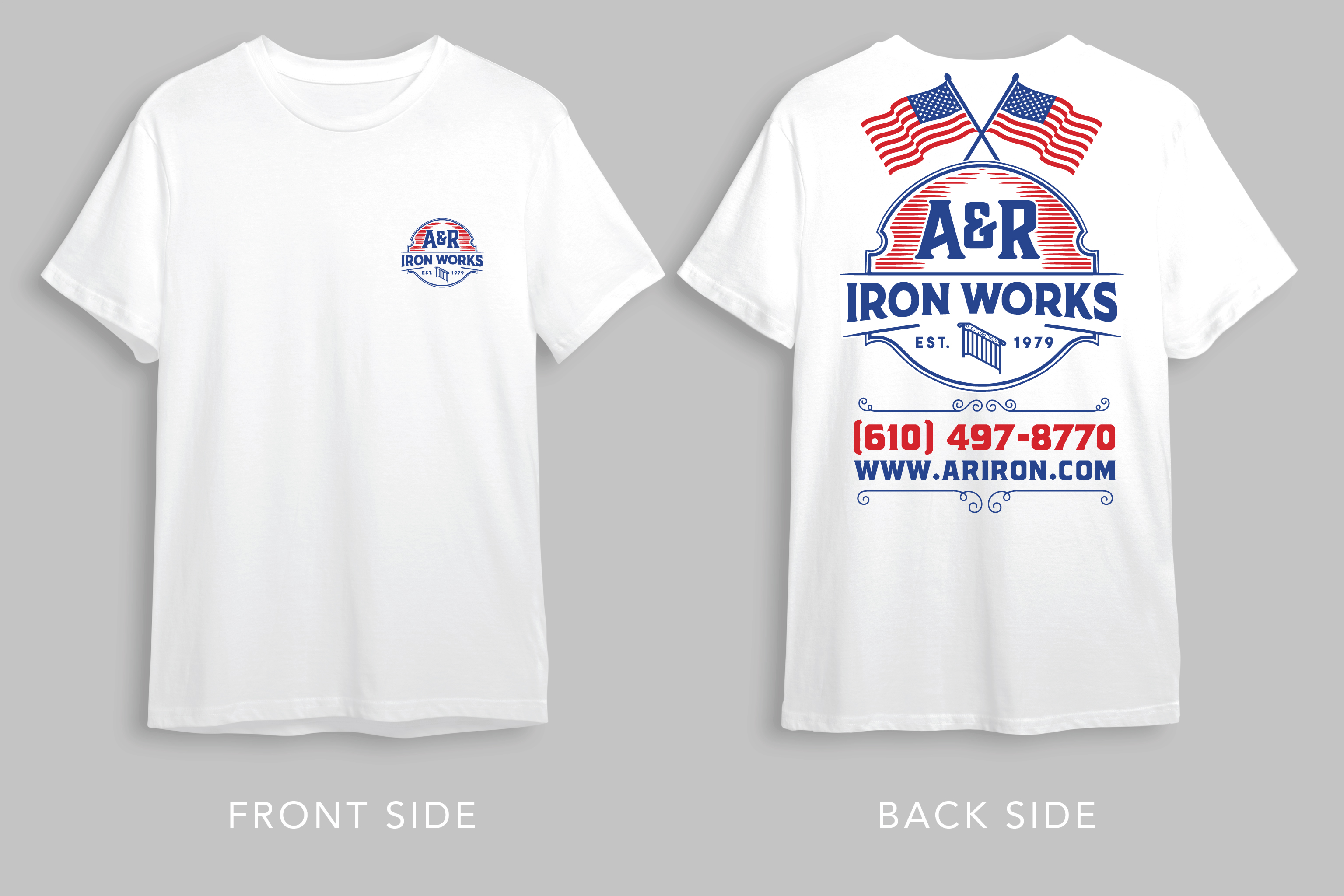 Design de T-shirt par Nurica pour A&R Iron Works | Design #36889512