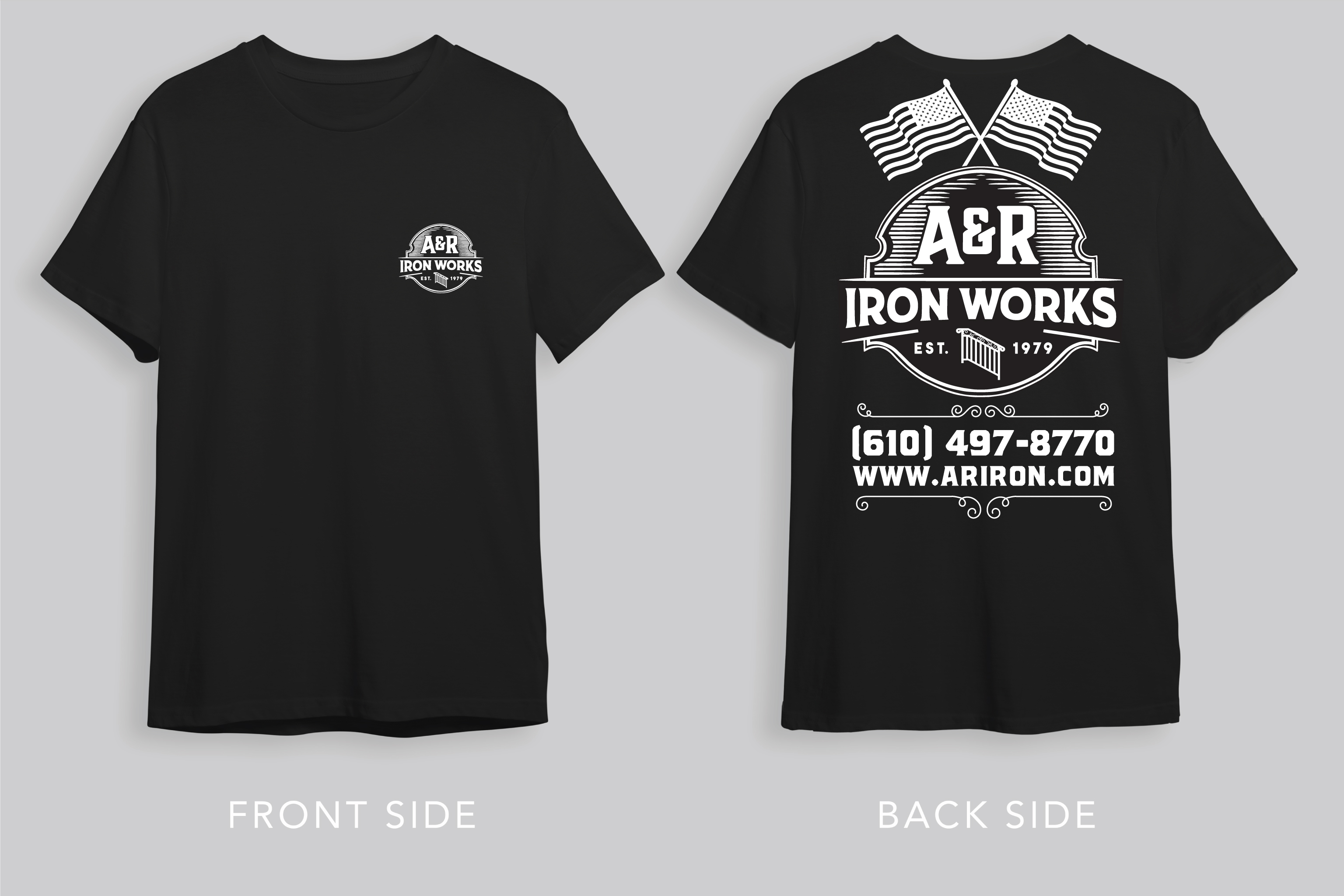 Design de T-shirt par Nurica pour A&R Iron Works | Design #36890612