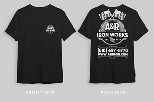 Design de T-shirt par Nurica pour A&R Iron Works | Design : #36890612