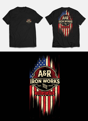 Steel / Railing Company T-Shirt Design