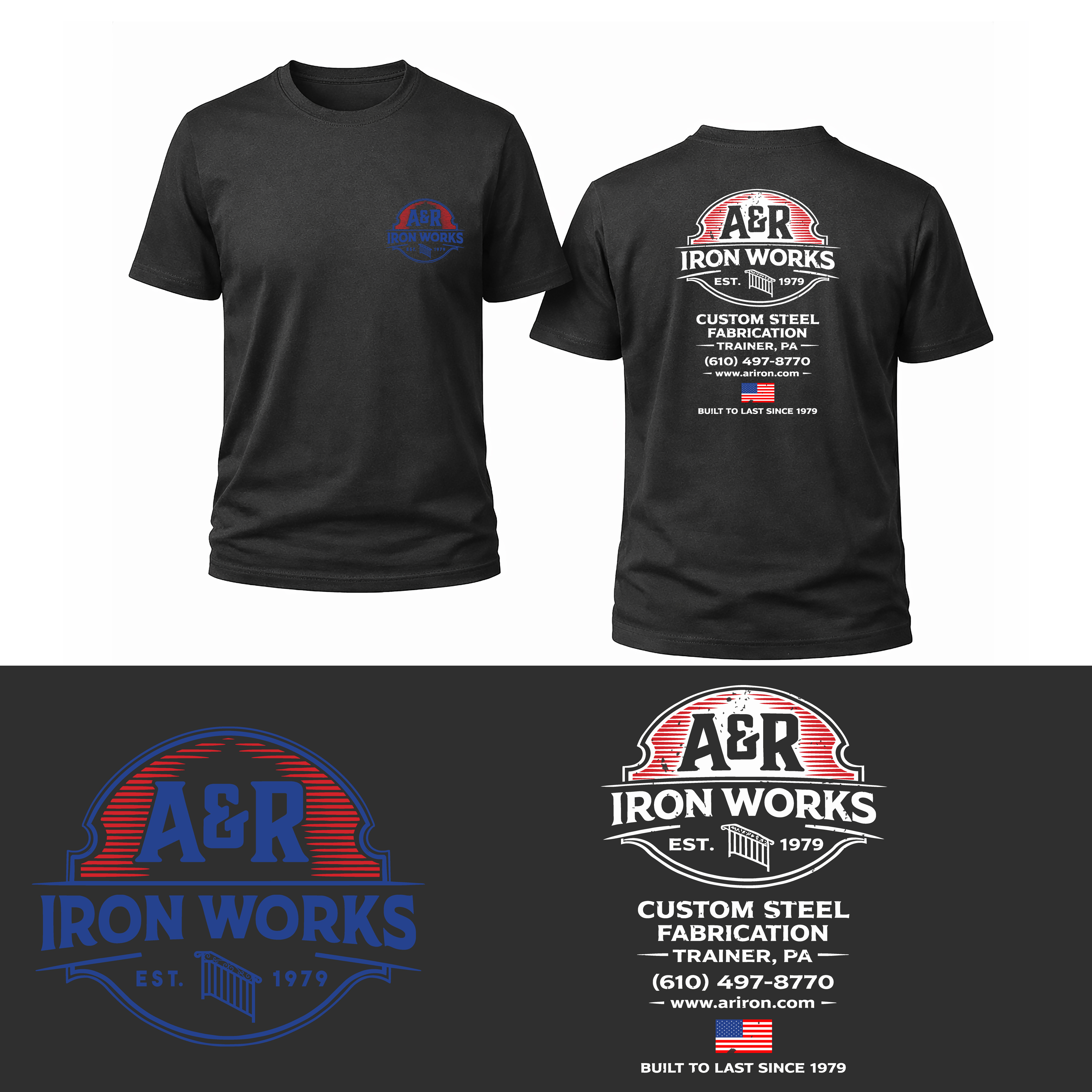 Design de T-shirt par MO61 pour A&R Iron Works | Design #36872910