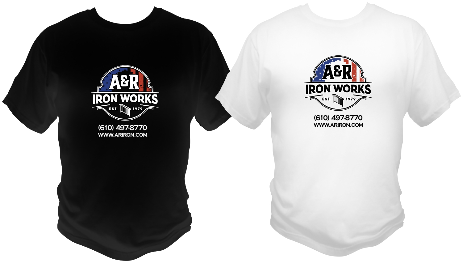 Design de T-shirt par bacujkov pour A&R Iron Works | Design #36882778