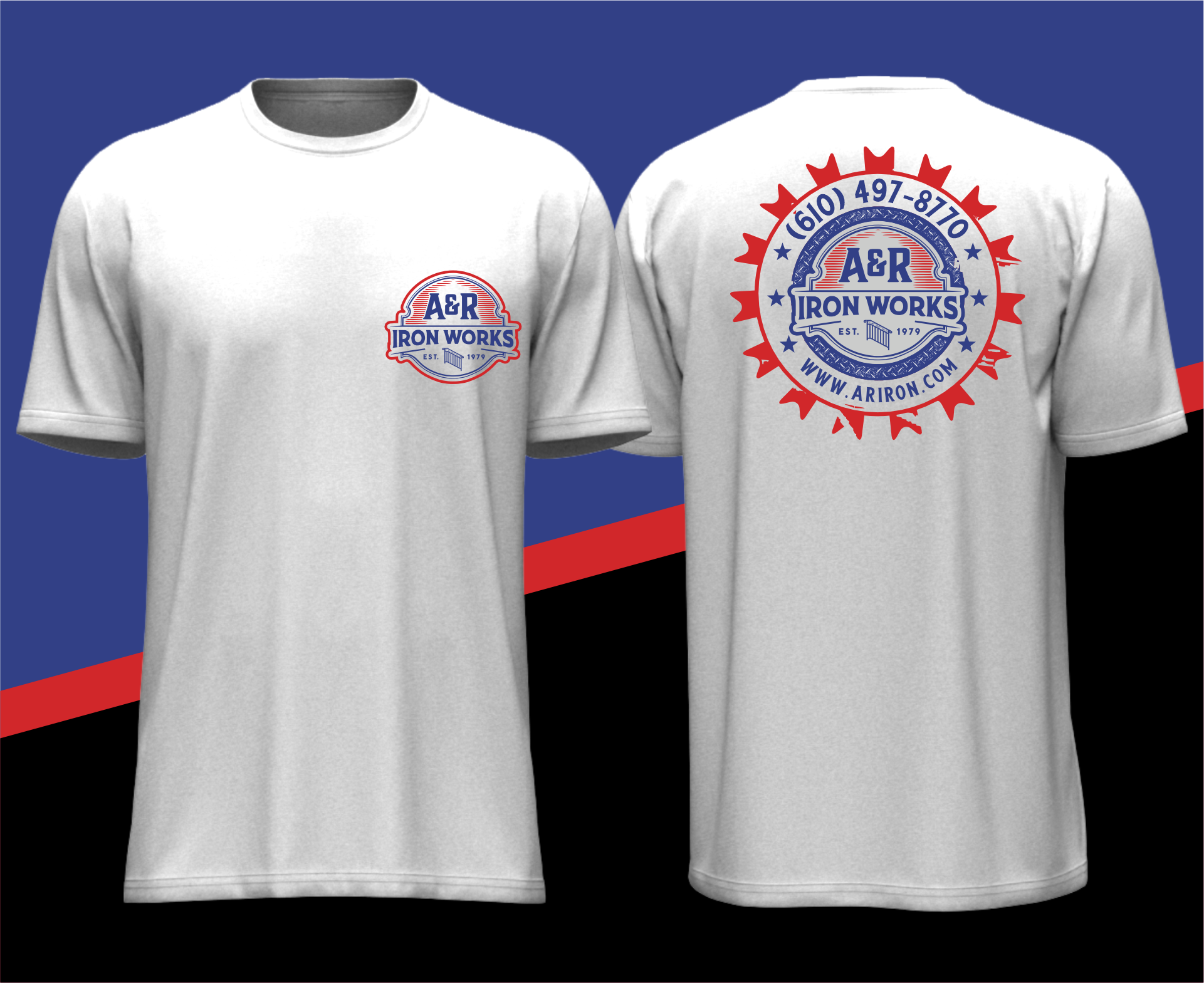 Design de T-shirt par Yakuza20 pour A&R Iron Works | Design #36881468