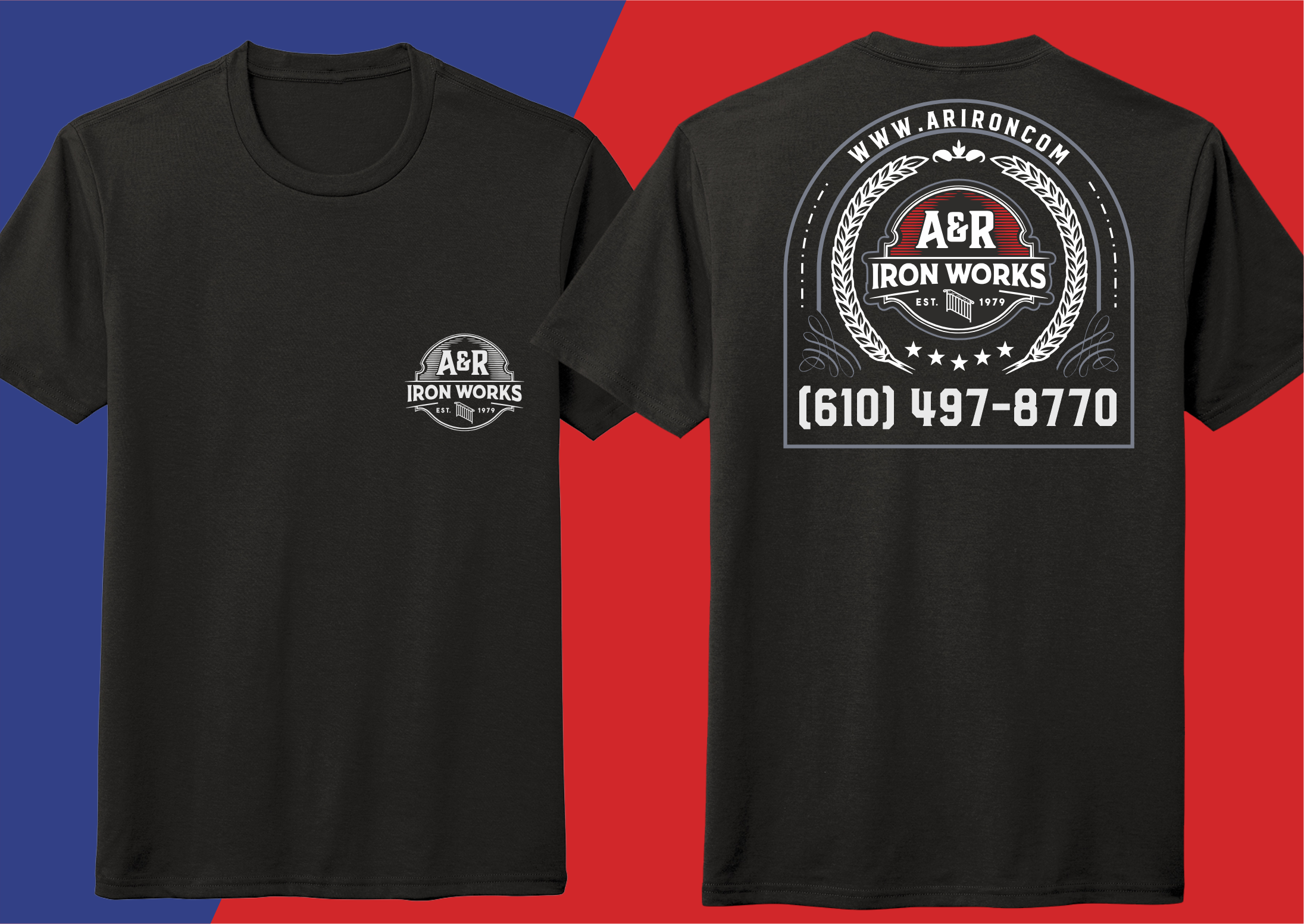 Design de T-shirt par Yakuza20 pour A&R Iron Works | Design #36881715