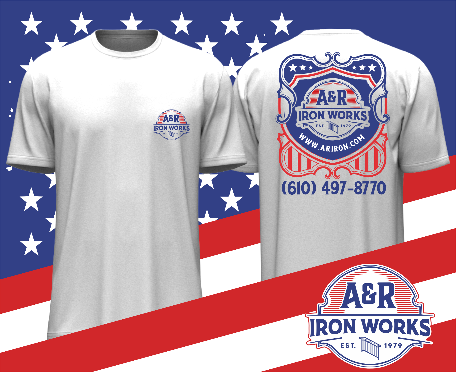 Design de T-shirt par Yakuza20 pour A&R Iron Works | Design #36885193