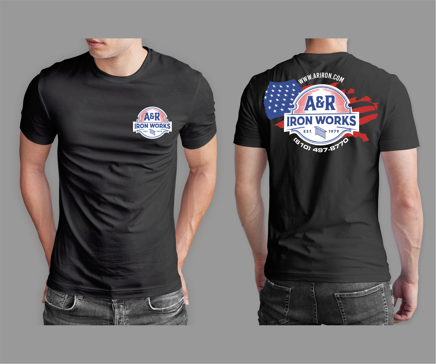 Design de T-shirt par ThiagoB pour A&R Iron Works | Design #36890767