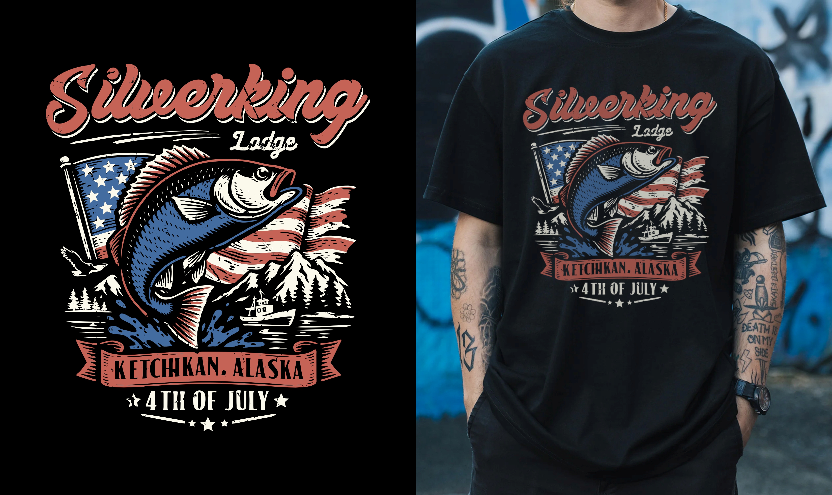 T-shirt Design by DoppelGanger Studio for this project | Design #36872128