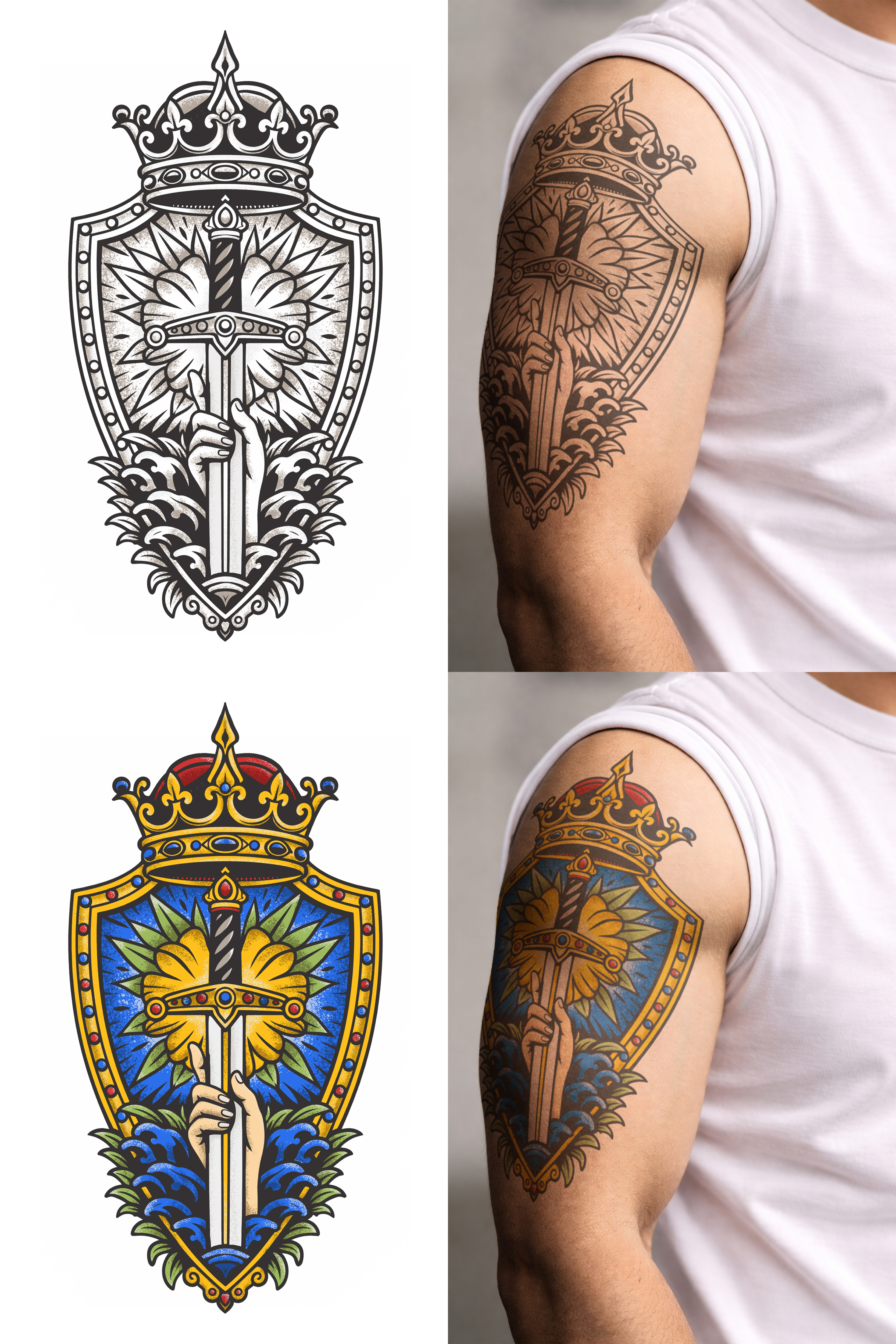 Tattoo Design by AZ_Studio for this project | Design #36874926