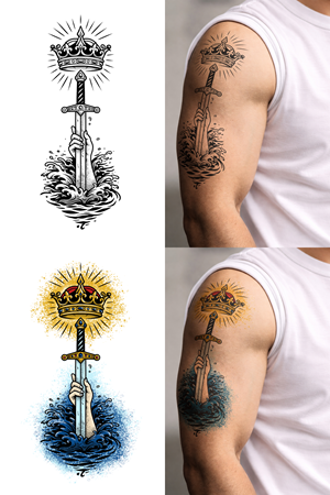 Tattoo Design by AZ_Studio for this project | Design: #36875235