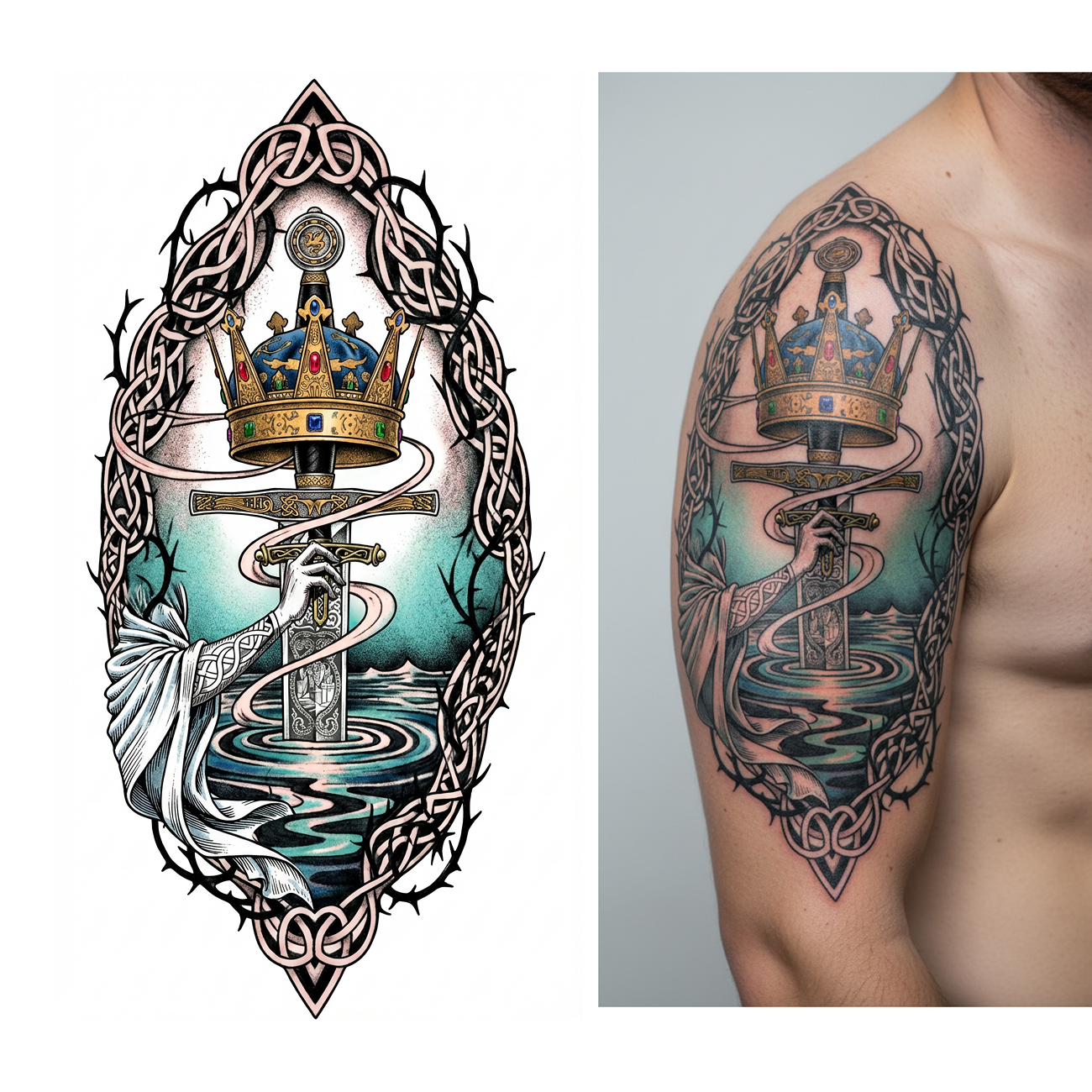 Tattoo Design by Pearliecreamcheese for this project | Design #36878526