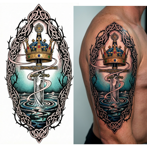 Tattoo Design by Pearliecreamcheese for this project | Design: #36885245