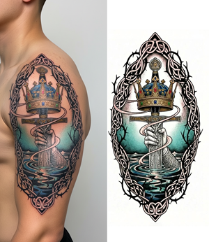 Tattoo Design by Pearliecreamcheese for this project | Design: #36908144