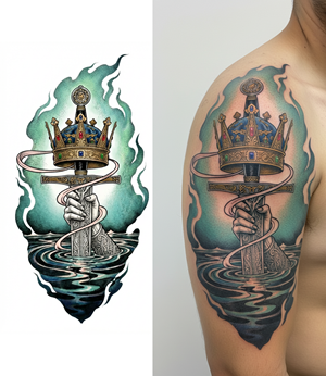 Tattoo Design by Pearliecreamcheese for this project | Design #36924134