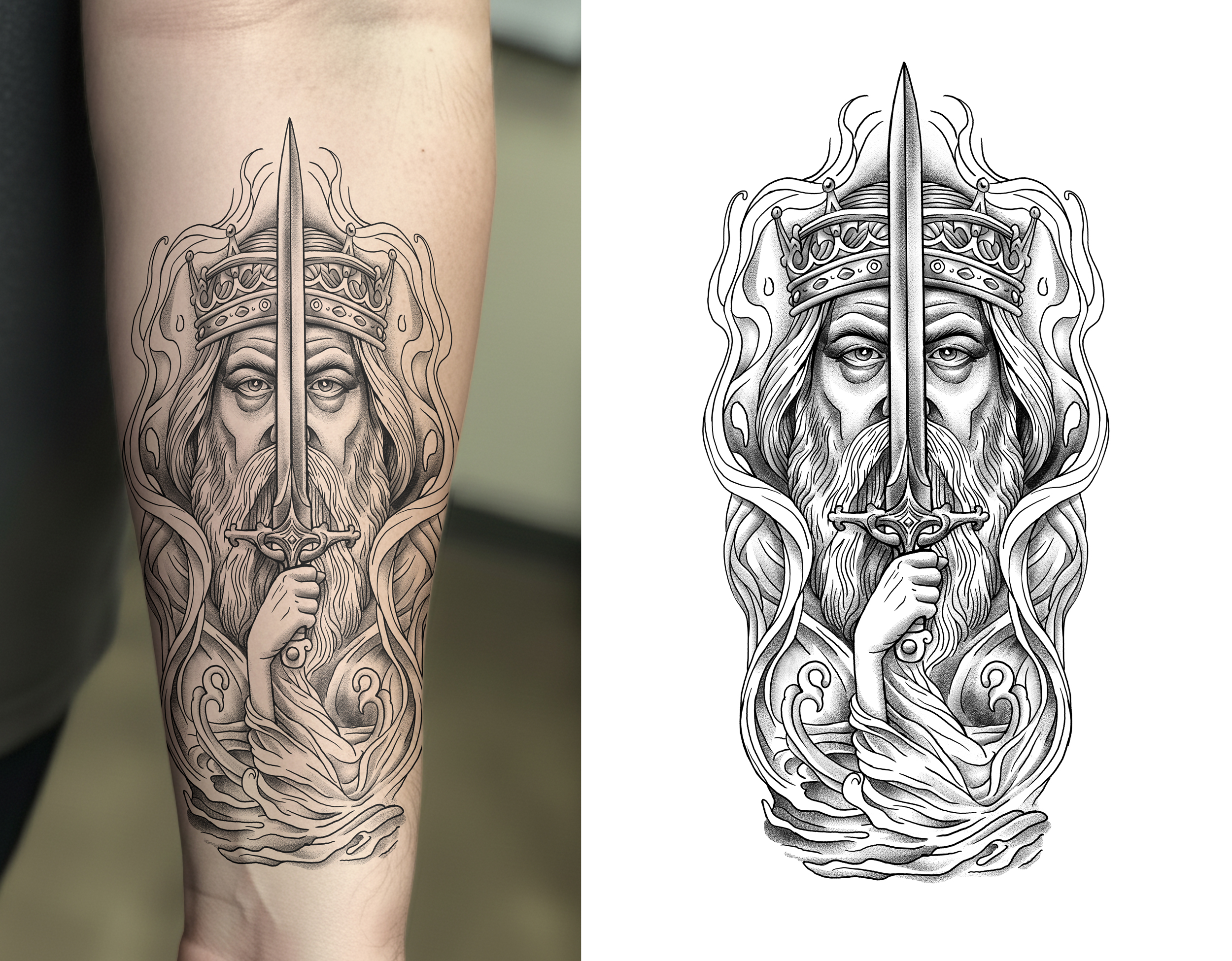 Tattoo Design by D'Mono for this project | Design #36900549