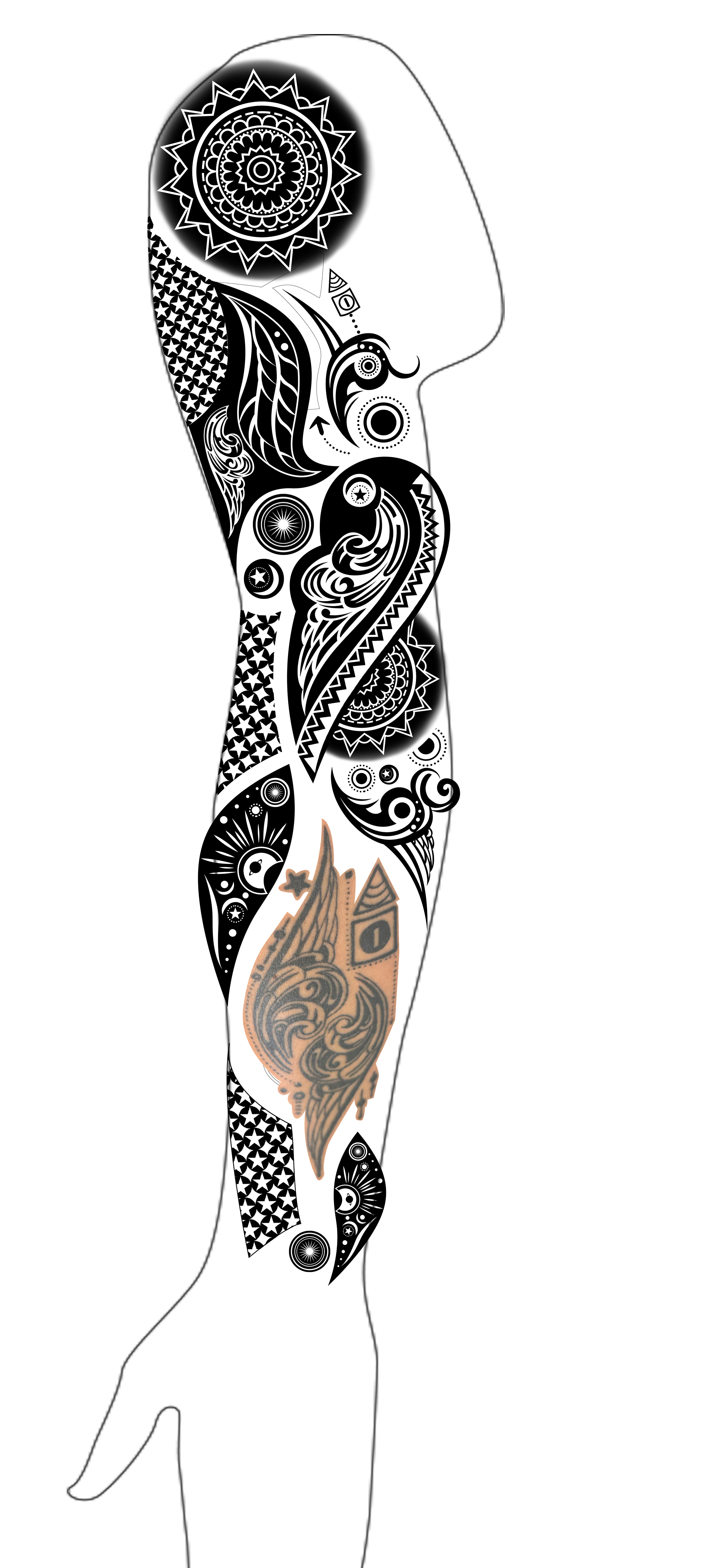 Tattoo-Design von Jagdish_Chobe für dieses Projekt | Design #36896504