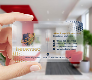 Business Card Design by DesignerShahadat for this project | Design: #36875438