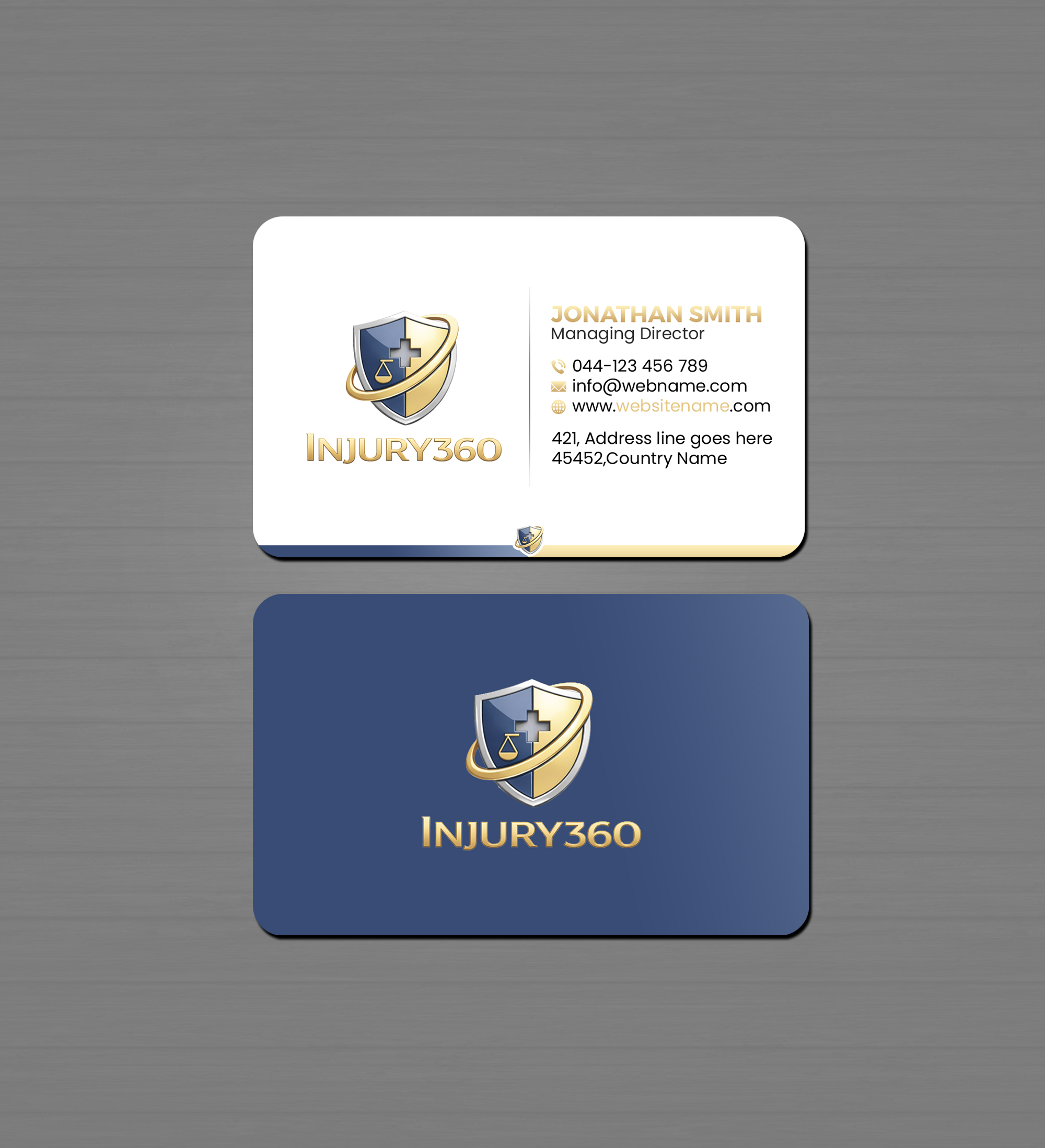 Business Card Design by Creations Box 2015 for this project | Design #36883874