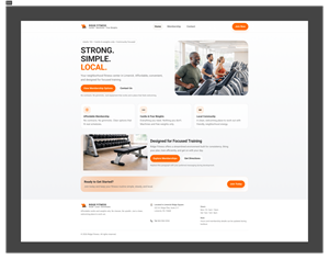 Web Design by designs by Dylan for this project | Design: #36880204