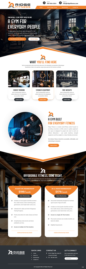 Web Design by pb for this project | Design: #36877639