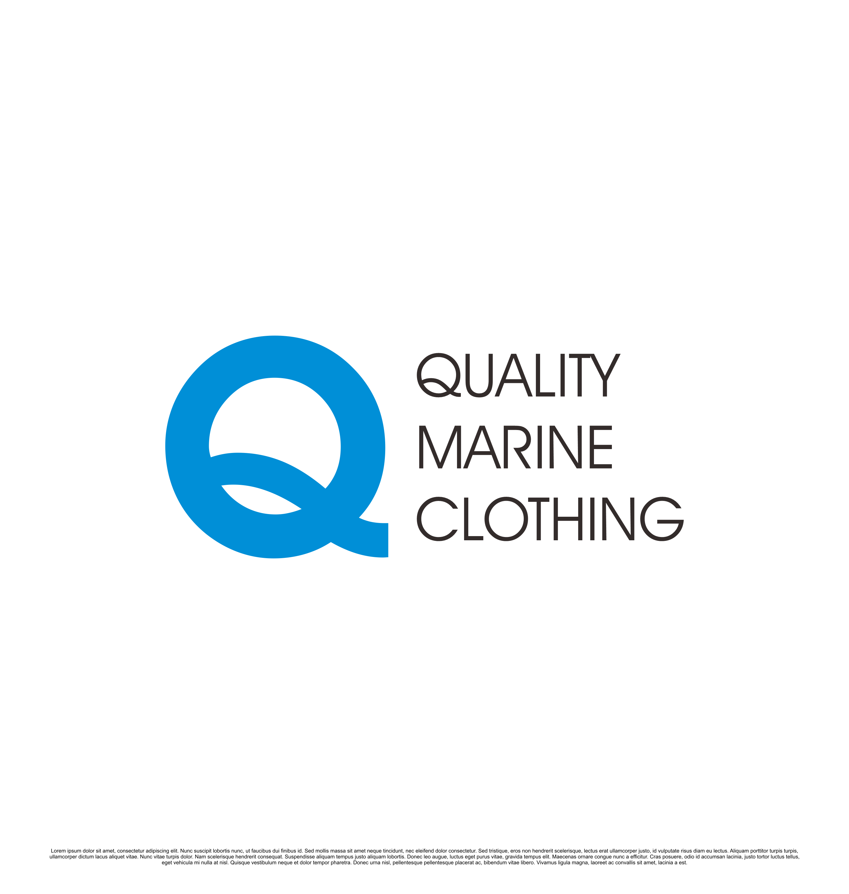 Logo Design by saesean for Quality Marine Clothing | Design #36903007