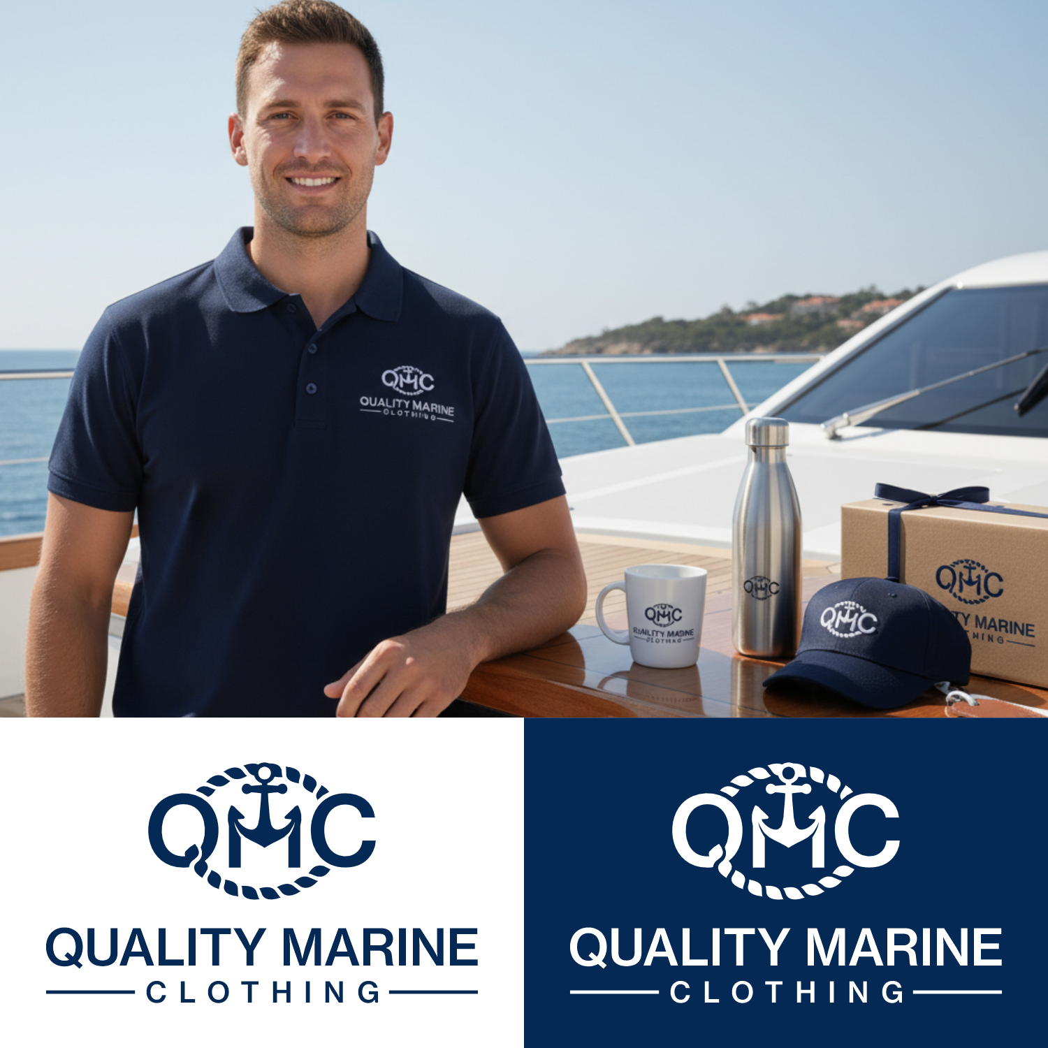 Diseño de Logo por Dalang Design para Quality Marine Clothing | Diseño #36885424