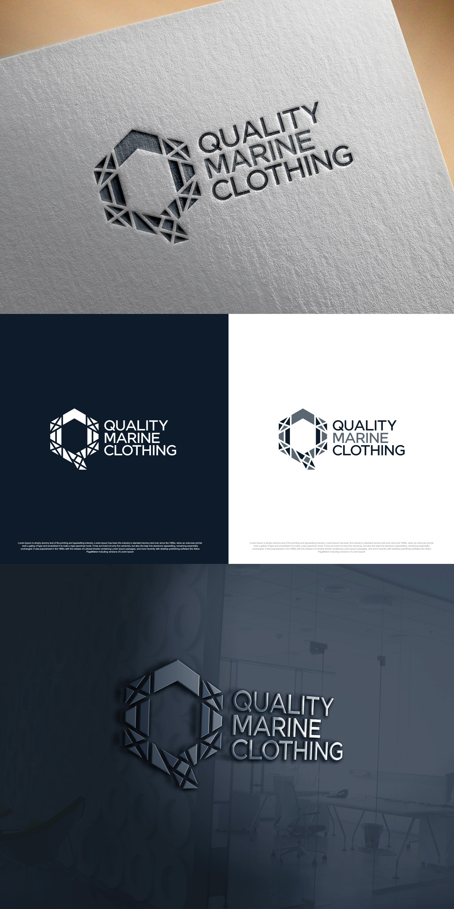 Design de Logo par Ahsan Designs pour Quality Marine Clothing | Design #36885158