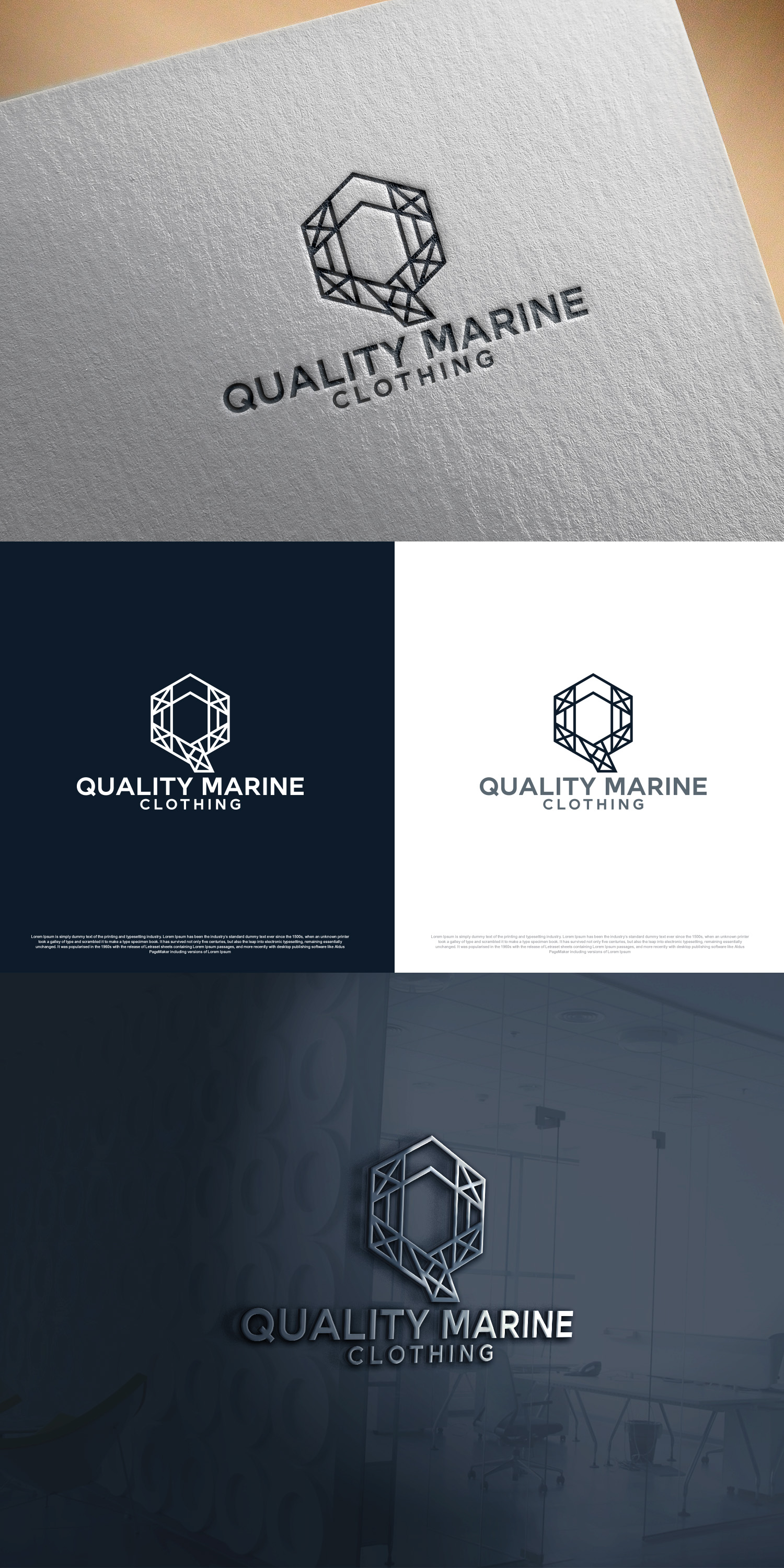 Design de Logo par Ahsan Designs pour Quality Marine Clothing | Design #36885160