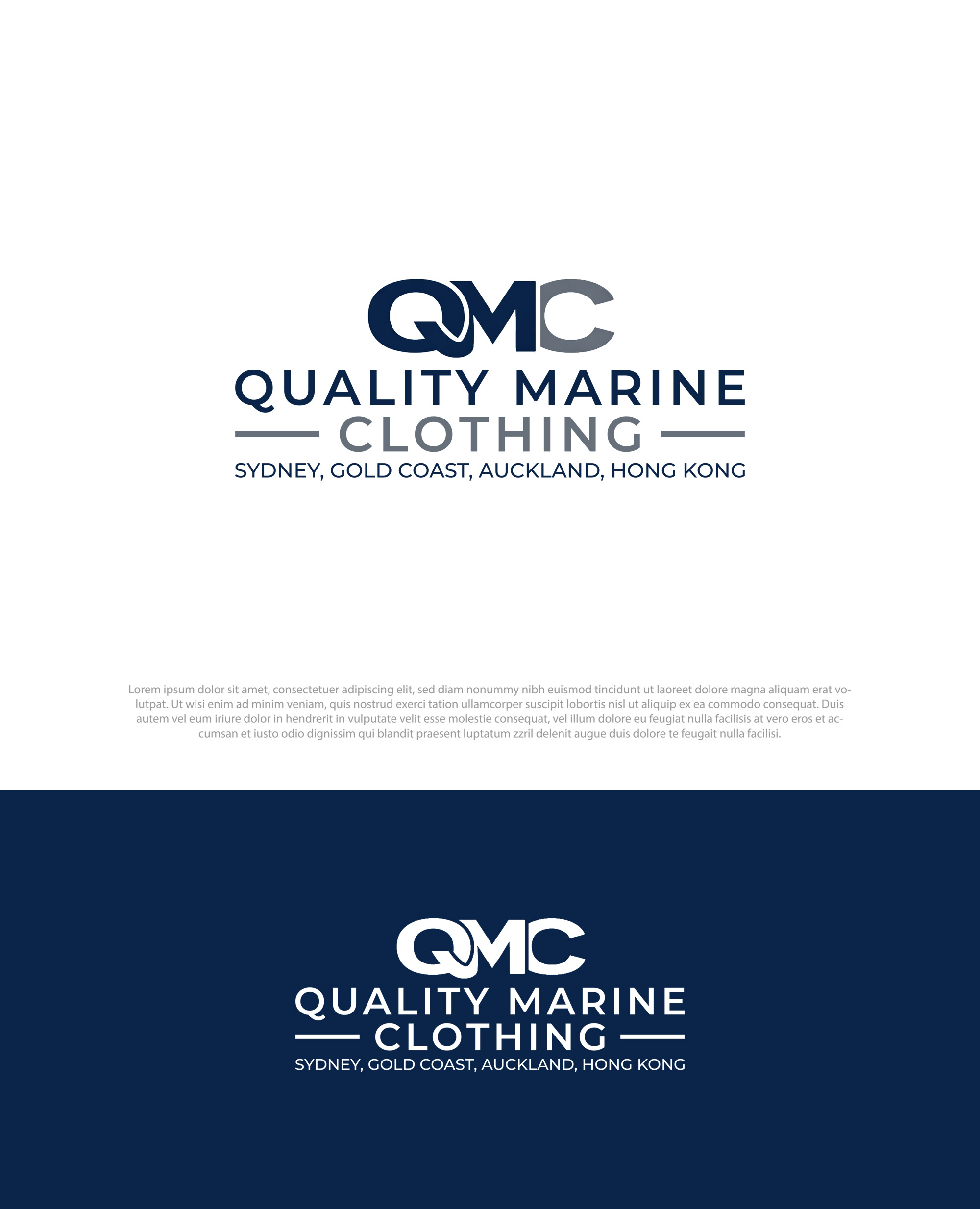 Diseño de Logo por Pilot_DesignR™ para Quality Marine Clothing | Diseño #36892241