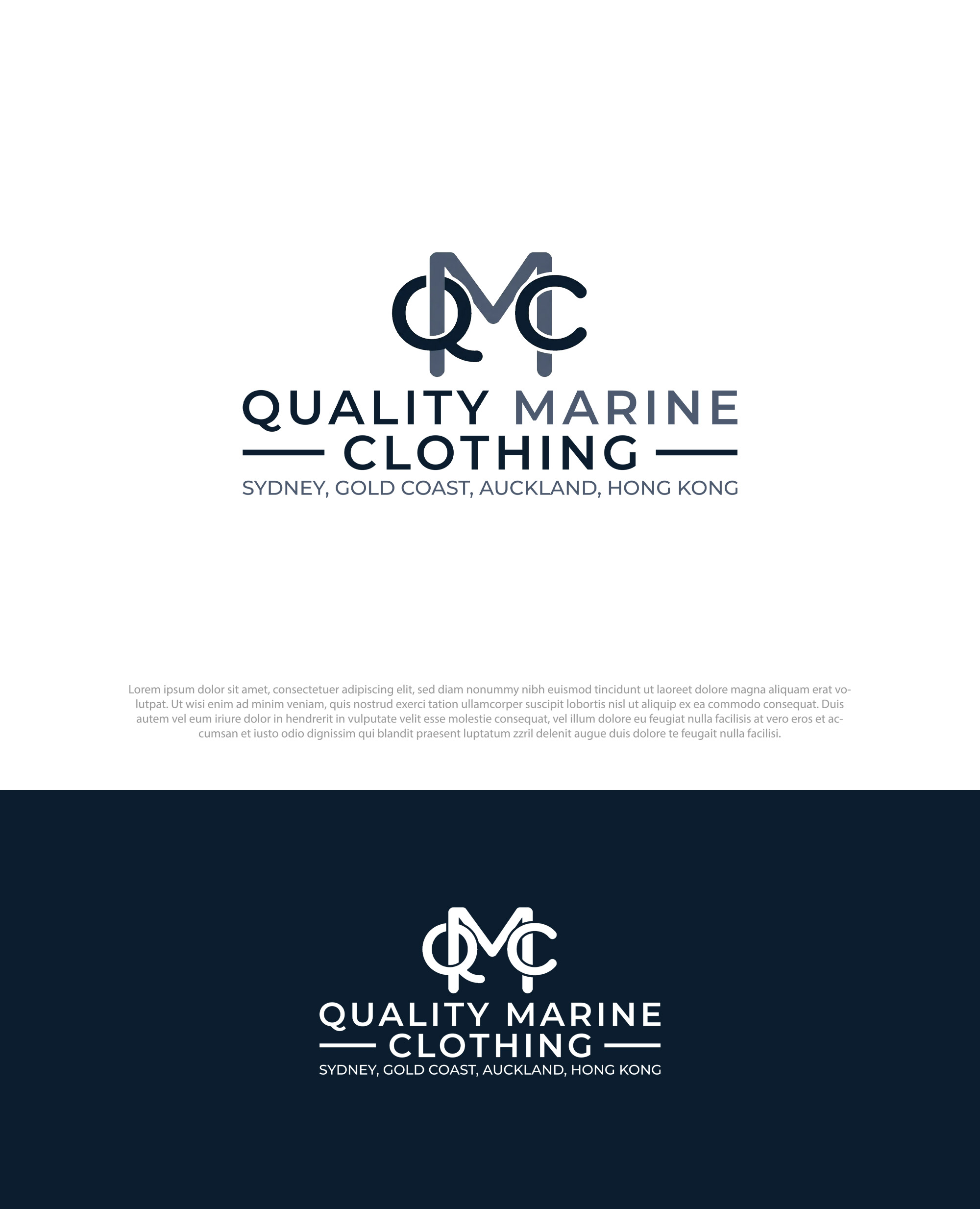 Design de Logo par Pilot_DesignR™ pour Quality Marine Clothing | Design #36892244