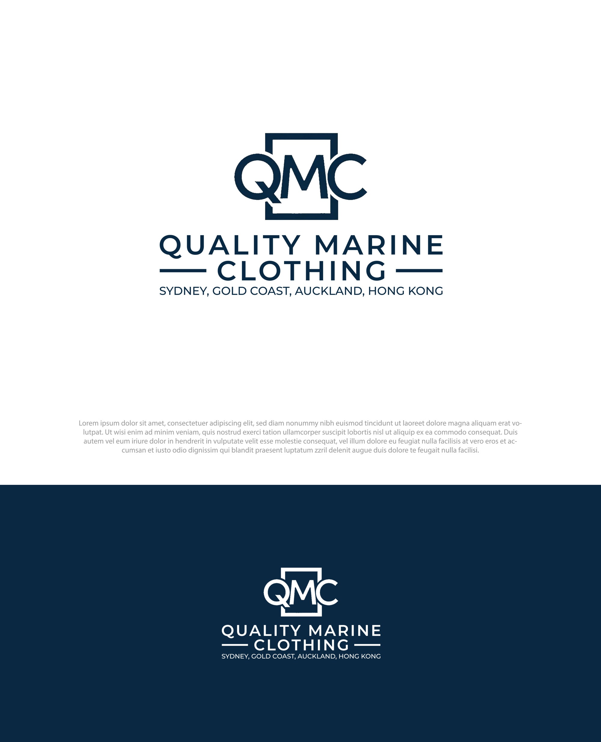 Design de Logo par Pilot_DesignR™ pour Quality Marine Clothing | Design #36892245