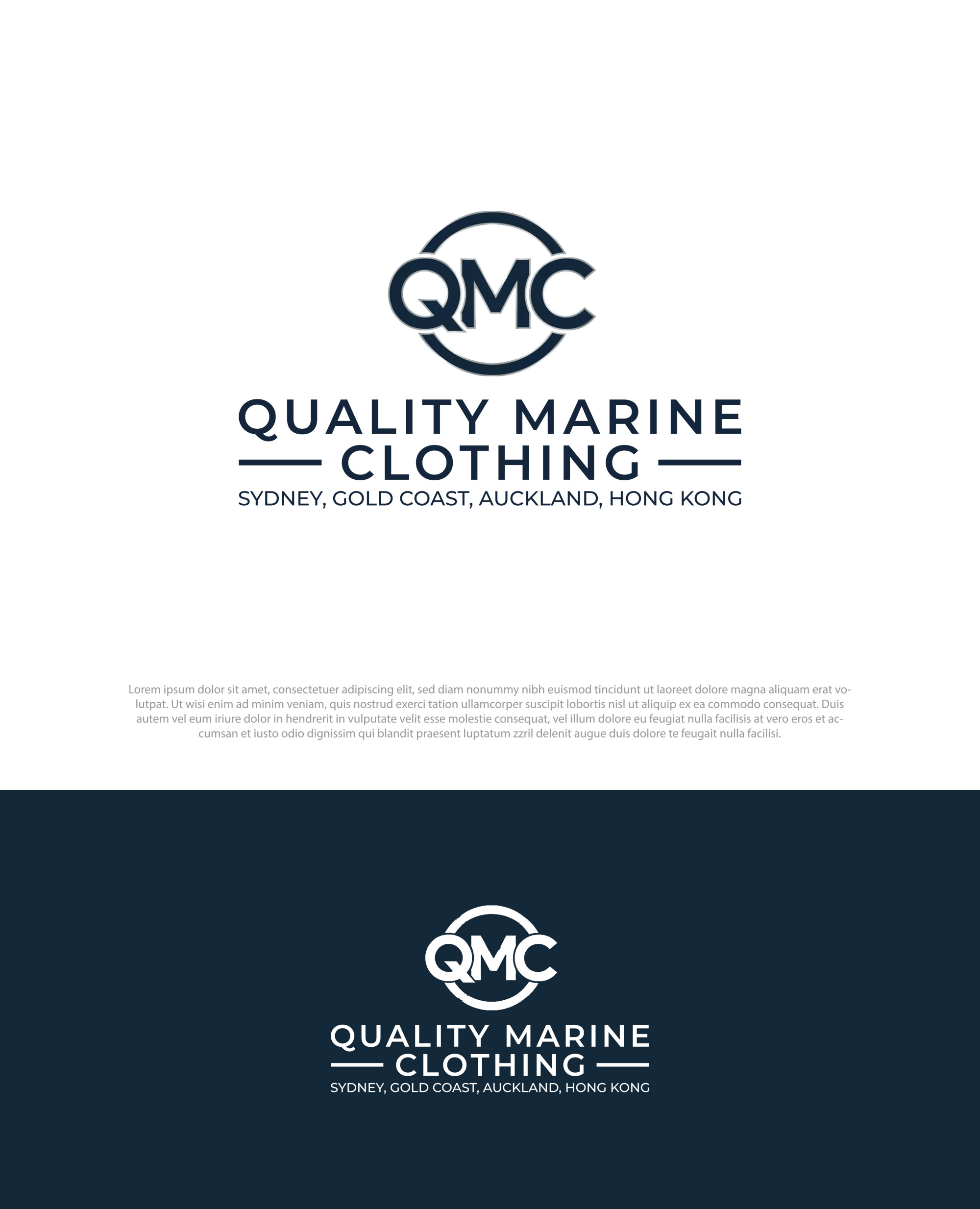 Design de Logo par Pilot_DesignR™ pour Quality Marine Clothing | Design #36892249