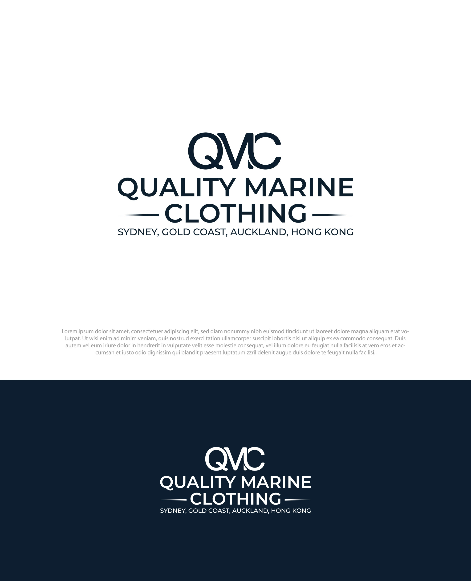 Design de Logo par Pilot_DesignR™ pour Quality Marine Clothing | Design #36892251