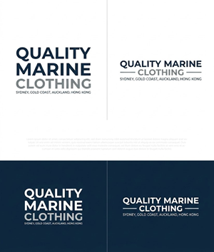 Logo-Design von Pilot_DesignR™ für Quality Marine Clothing | Design: #36956192