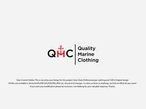 Logo Design by DesignPool01 for Quality Marine Clothing | Design: #36900719