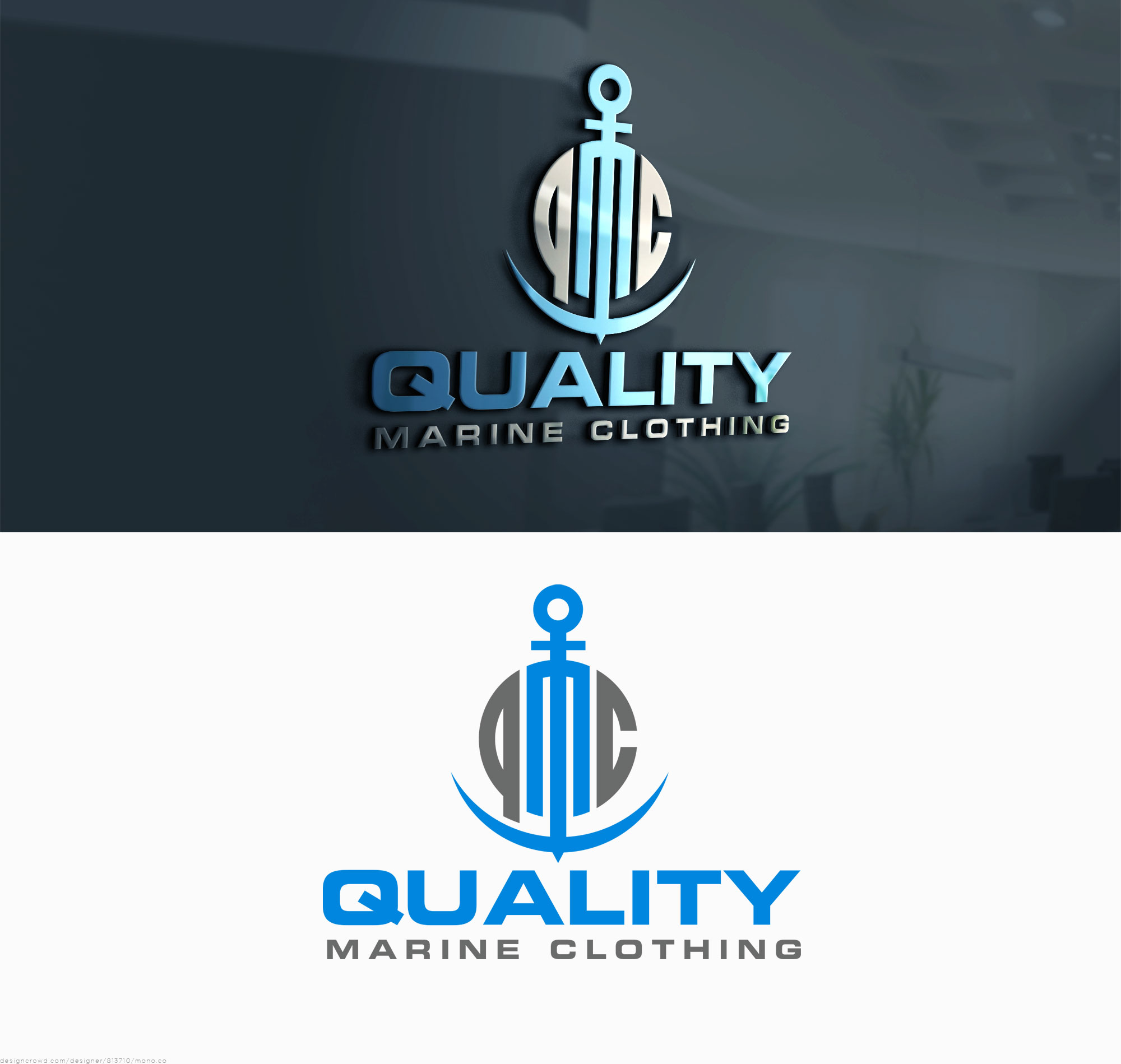 Logo Design by Pen_art0 for Quality Marine Clothing | Design #36886792