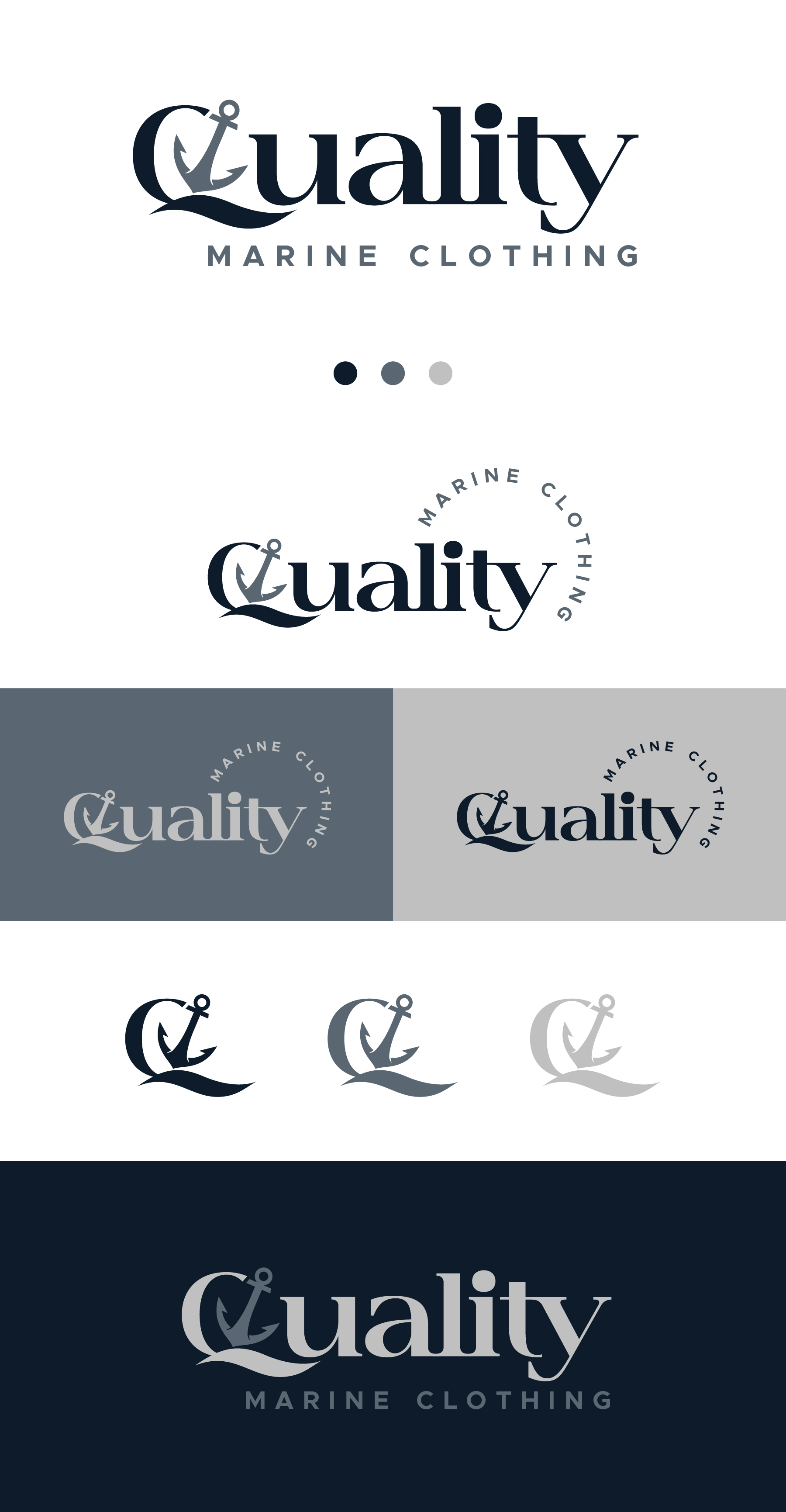 Logo Design by debdesign for Quality Marine Clothing | Design #36888415