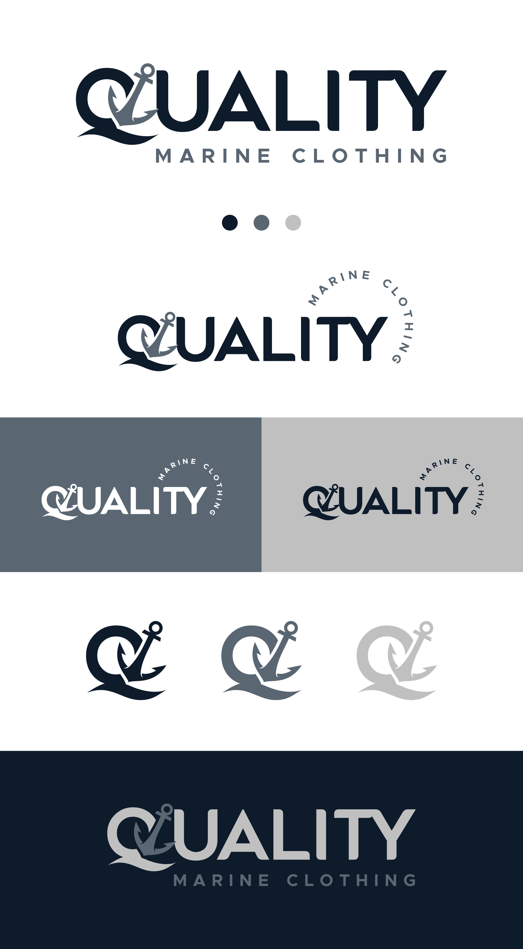 Logo Design by debdesign for Quality Marine Clothing | Design #36888417