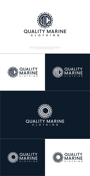 Logo Design by artswolf for Quality Marine Clothing | Design: #36918427