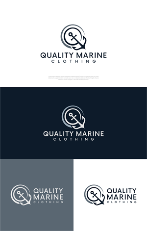 Logo Design by artswolf for Quality Marine Clothing | Design: #36919178