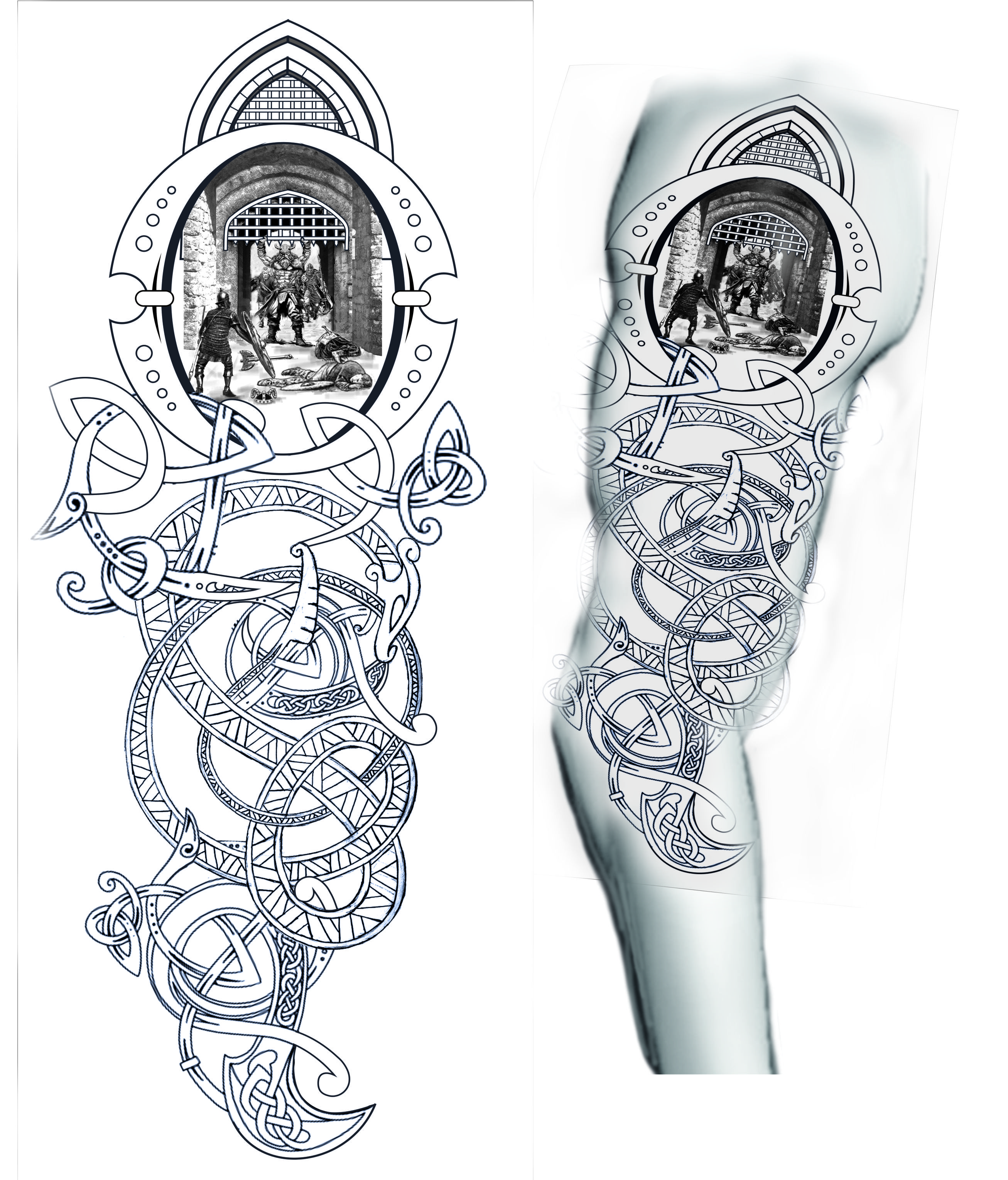 Tattoo Design by Jamal 12 for this project | Design #36890405