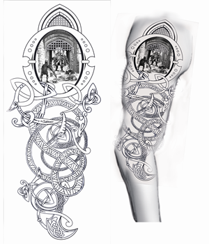 Tattoo Design by Jamal 12 for this project | Design #36890405