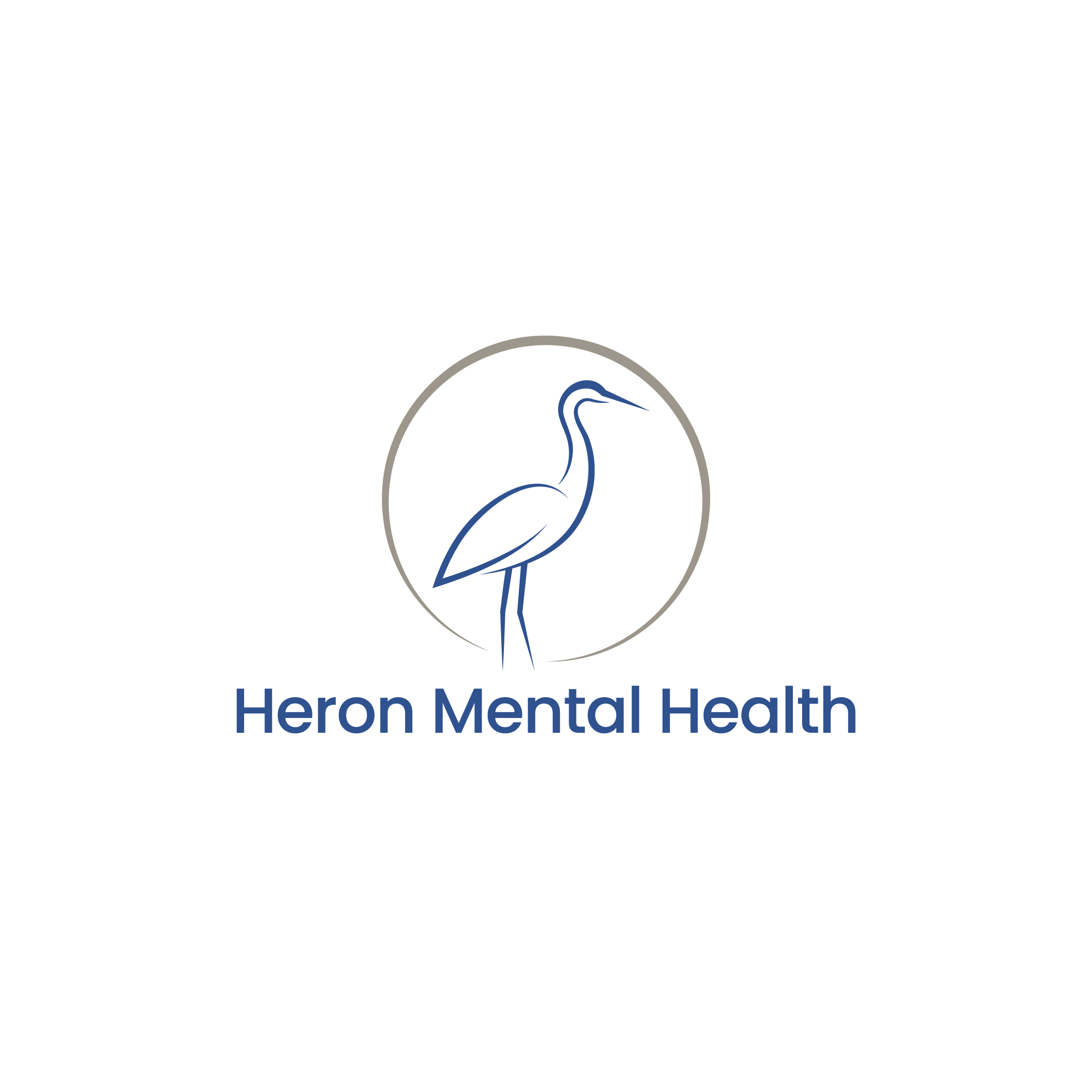 Logo Design by Aljune Castro Designs for Heron Mental Health | Design #36889976