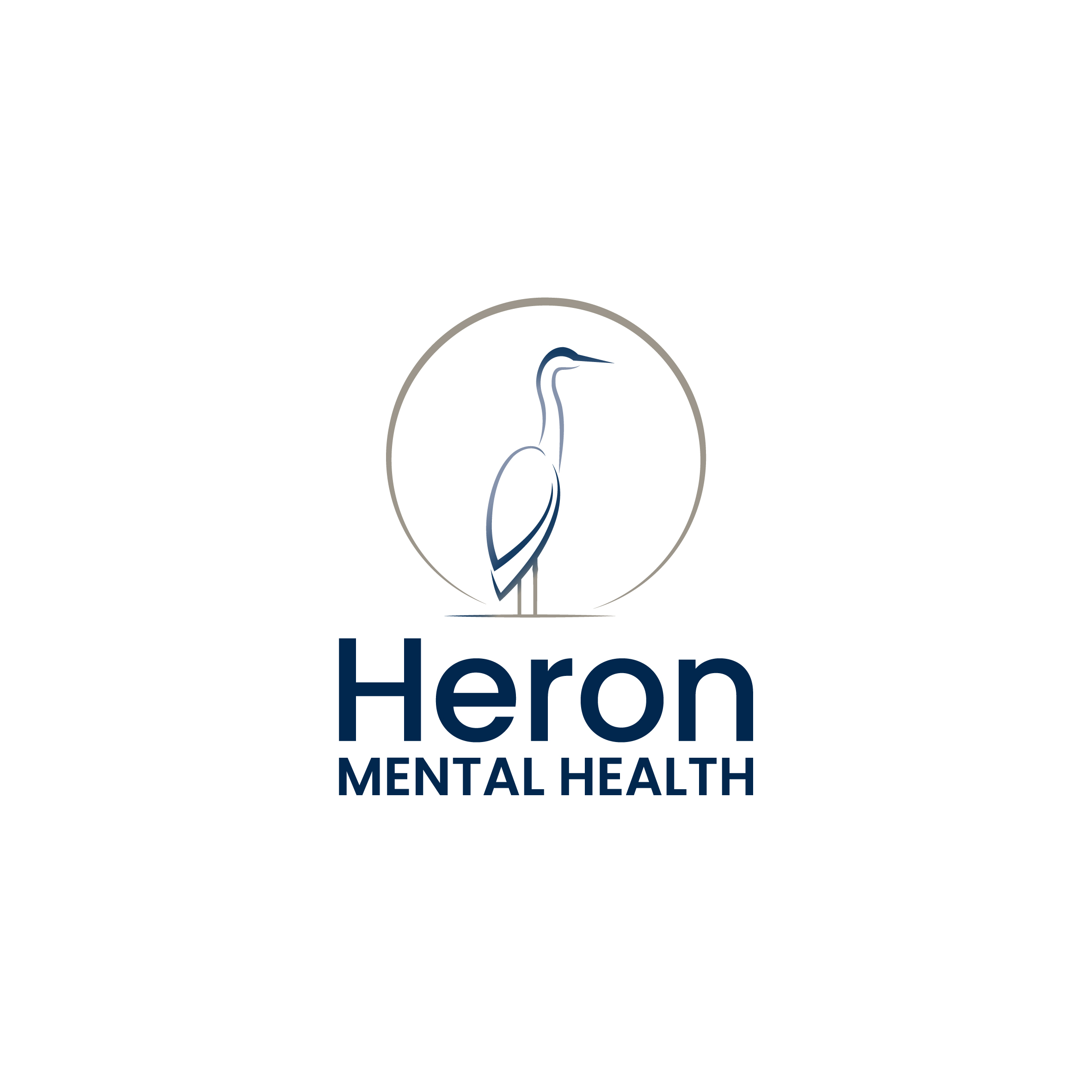 Logo Design by Aljune Castro Designs for Heron Mental Health | Design #36960560