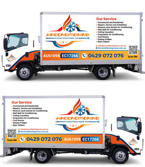 Car Wrap Design by WrapTonic24 for Air Conditioning Contractors WA | Design #36891176