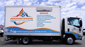 Car Wrap Design by Kira Graphics for Air Conditioning Contractors WA | Design: #36888256