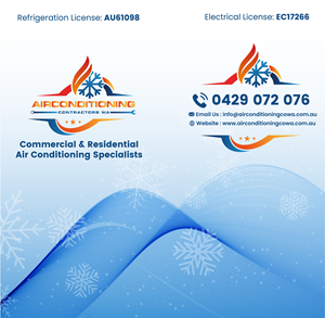 Car Wrap Design by Sbss for Air Conditioning Contractors WA | Design: #36890535