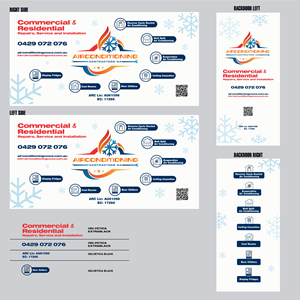 Car Wrap Design by yavuzmamac for Air Conditioning Contractors WA | Design: #36892254