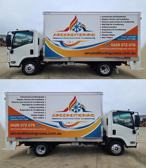 Car Wrap Design by Wrapcia for Air Conditioning Contractors WA | Design: #36889274
